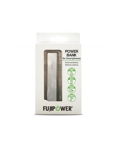 Fujipower FUJSPM002 - Batería externa Micro USB, 2200 mAh, plata: Fujipower: Kiwiku.com: Electrónica