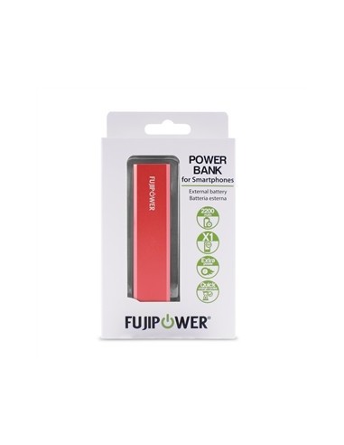 Fujipower FUJSPM004 - Batería externa Micro USB de 2200 mAh, roja: Fujipower: Kiwiku.com: Electrónica