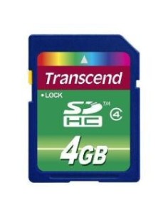 Compra Tarjeta De Memoria Transcend SDHC 4GB Class 4 En Kiwiku