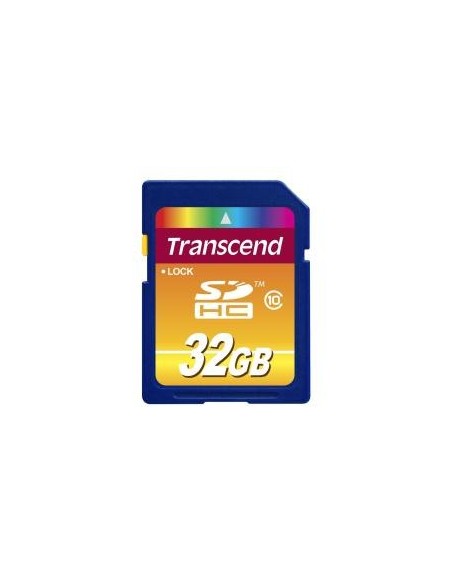 Transcend TS32GSDHC10E - Tarjeta de memoria SecureDigital de 32 GB (clase 10): Kiwiku.com: Informática
