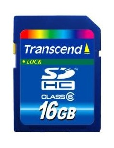 Transcend TS16GSDHC6 - Tarjeta de memoria SDHC de 16 GB (Clase 6): Transcend: Kiwiku.com: Informática