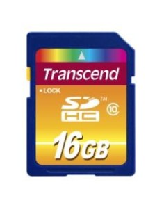 Transcend TS16GSDHC10 - Tarjeta de memoria SecureDigital de 16 GB (clase 10): TRANSCEND: Kiwiku.com: Informática