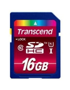 Transcend Ultimate - Tarjeta de Memoria Flash 16GB SDHC (MLC, Clase 10 UHS-I, 90mb/s, 600x) de Ultra Alta Velocidad Para Video H