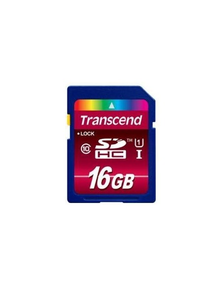 Transcend Ultimate - Tarjeta de Memoria Flash 16GB SDHC (MLC, Clase 10 UHS-I, 90mb/s, 600x) de Ultra Alta Velocidad Para Video H