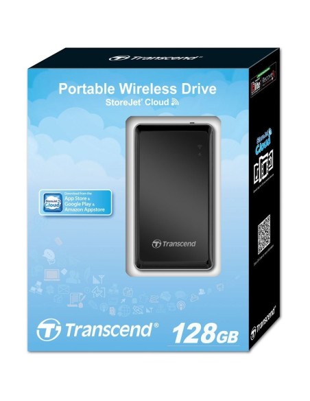 Transcend StoreJet Cloud - Servidor NAS de 128 GB