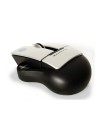 Raton kloner robot anatomico usb plata negro kru0075