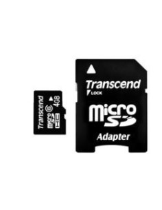 Transcend TS4GUSDHC6 - Tarjeta de memoria micro SDHC de 4 GB con 1 adaptador: Transcend: Kiwiku.com: Informática