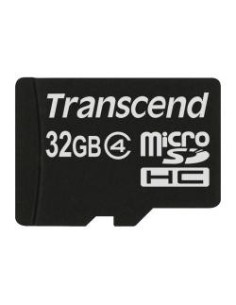 Transcend TS32GUSDC4 - Tarjeta de memoria flash micro SDHC de 32 GB: Transcend: Kiwiku.com: Informática
