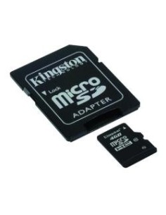 Kingston SDC10/4GBSP - Tarjeta microSD de 4 GB (clase 10, UHS-I, solo tarjeta), negro: Kingston: Kiwiku.com: Informática