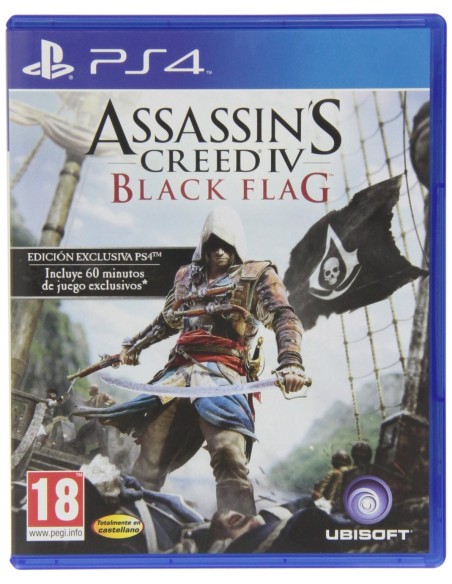 PS4 ASSASSIN S CREED 4 BLACK