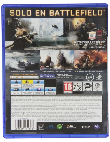 Battlefield 4: playstation 4: Kiwiku.com: Videojuegos