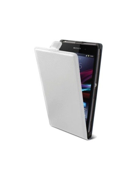 Made for Xperia MFX3449FU90B - Funda con tapa para Z2, blanco - Electrónica - Kiwiku.com