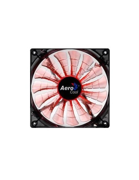 Ventilador int. aerocool shark orange 14x14 15 aspas con rodamientos dinamicos fdb SHARKO14 kiwiku.com