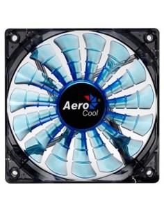 Ventilador int. aerocool shark blue 12x12 con rodamientos dinamicos fdb SHARKBLUE kiwiku.com