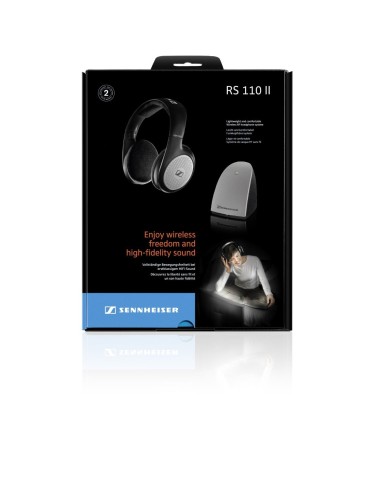 Sennheiser RS 110-8 II - Auriculares de diadema abiertos inalámbricos, negro: Sennheiser: Kiwiku.com: Electrónica