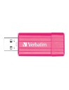 Memoria usb 4gb pinstripe rosa