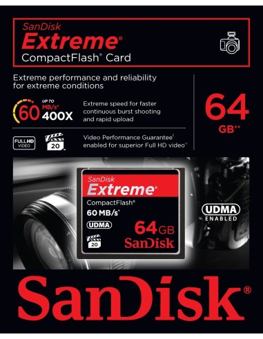 Extreme CF 60MB/s 64 GB