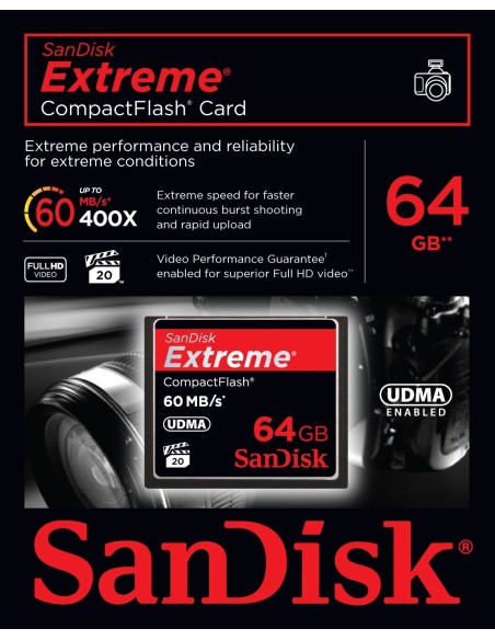 Extreme CF 60MB/s 64 GB