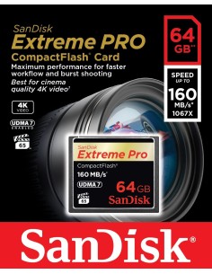 Extreme Pro CF 160MB/s 64 GB 2