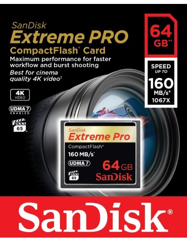 Extreme Pro CF 160MB/s 64 GB