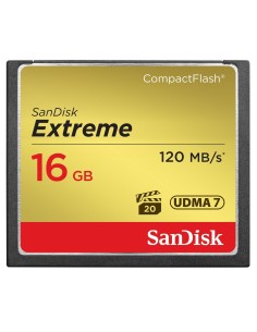 SanDisk Extreme - Tarjeta de memoria flash - 16 GB - CompactFlash SDCFXS-016G-X46 kiwiku.com