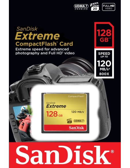 Extreme CF 120MB/s 128 GB