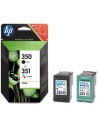 Cartuchos de impresión de inyección tinta, paquete hp 350/351
