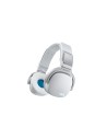Reproductor mp3 auriculares y altavoces blanco