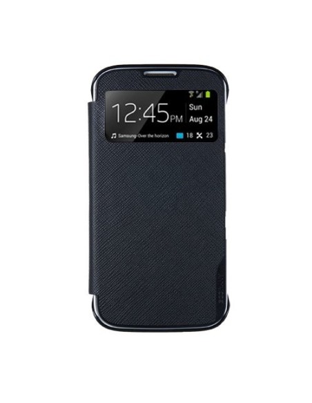 funda me-in view negra galaxy s4 samsung anymode (tapa)