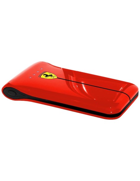 batería externa roja 2 microusb 2500 mah ferrari