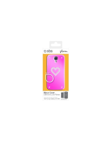 BIJOUX cover for Galaxy S4 Mini pink