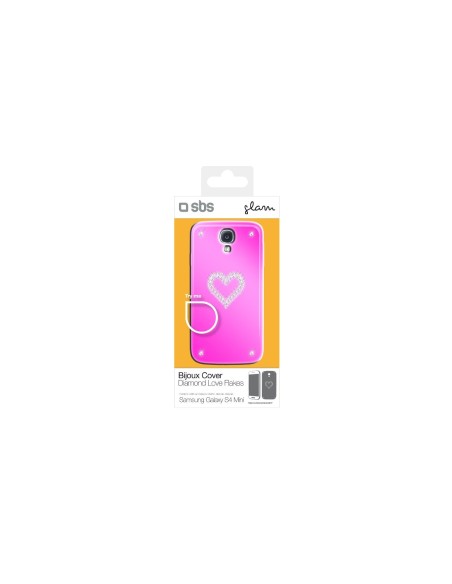BIJOUX cover for Galaxy S4 Mini pink