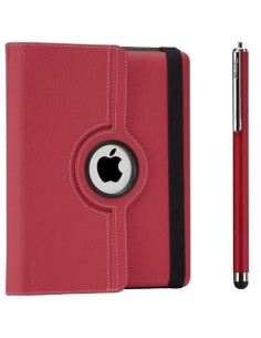 Targus Versavu - Pack de accesorios para tableta iPad (funda de transporte + stylus + pack de limpieza), color rojo: Kiwiku.com: