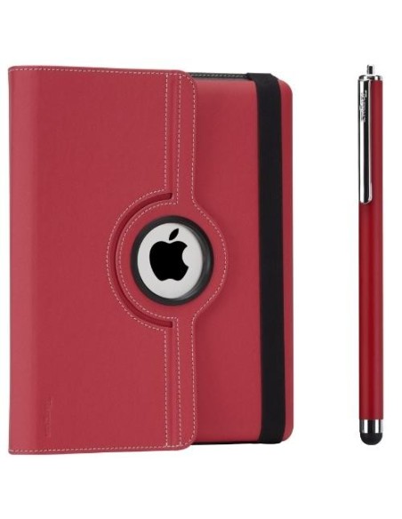 Targus Versavu - Pack de accesorios para tableta iPad (funda de transporte + stylus + pack de limpieza), color rojo: Kiwiku.com:
