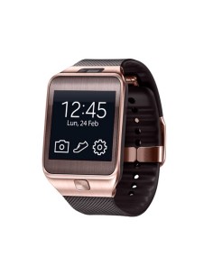 Reloj samsung gear 2 dorado marron