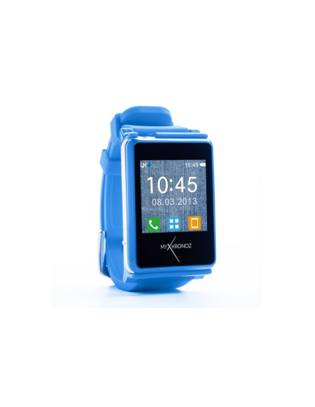 MyKronoz ZeNano - relojes inteligentes (256 MB, 2.1, 1.1, Ión de litio, 300 mAh, 4h) Azul (importado): Kiwiku.com: Electrónica