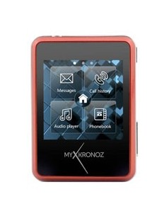MyKronoz Zenano - Smartwatch (pantalla 1.54, 256 MB, micro USB, Bluetooth), rojo: Kiwiku.com: Electrónica