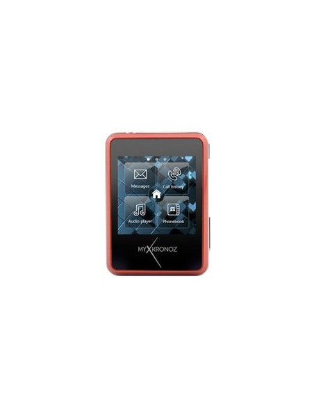 MyKronoz Zenano - Smartwatch (pantalla 1.54, 256 MB, micro USB, Bluetooth), rojo: Kiwiku.com: Electrónica
