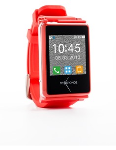 MyKronoz Zenano - Smartwatch (pantalla 1.54, 256 MB, micro USB, Bluetooth), rojo: Kiwiku.com: Electrónica 2