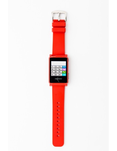 MyKronoz Zenano - Smartwatch (pantalla 1.54, 256 MB, micro USB, Bluetooth), rojo: Kiwiku.com: Electrónica