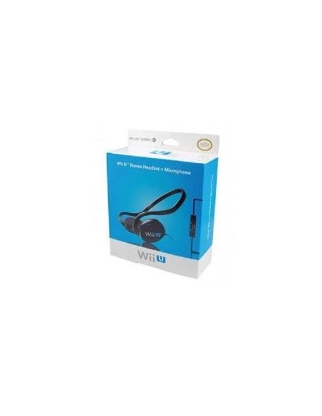 Wii u stereo chat headset