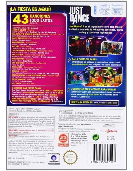 Wii just dance 4