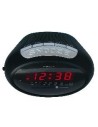 Radio reloj despertador nevir nvr-327 negro