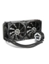 Ventilador disipador liquido enermax elc240 gaming ultrasilencioso para cpu 2 x 12 cm negro