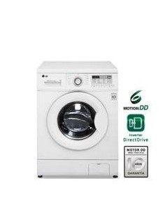 LG - Lavadora f10b9qdw lavadora carga frontal 7 kg 1.000 rpm blanca a+++ - Electrónica - Kiwiku.com
