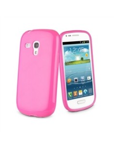 funda minigel rosa samsung i8190 galaxy s3 mini muvit