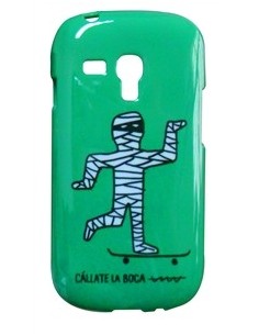 carcasa momia skater samsung i8190 galaxy s3 mini callate la boca