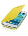 Funda flip cover para samsung galaxy s3 mini amarillo
