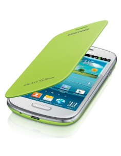 Funda flip cover para samsung galaxy siii mini menta