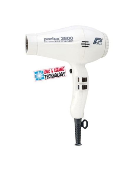 PARLUX 46642 - Secador de mano parlux 3800 eco blanco 46642 kiwiku.com